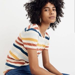 Madewell Striped Tee Size S